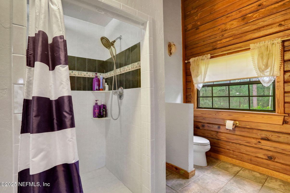 Bathroom, Interior, Wooden Walls