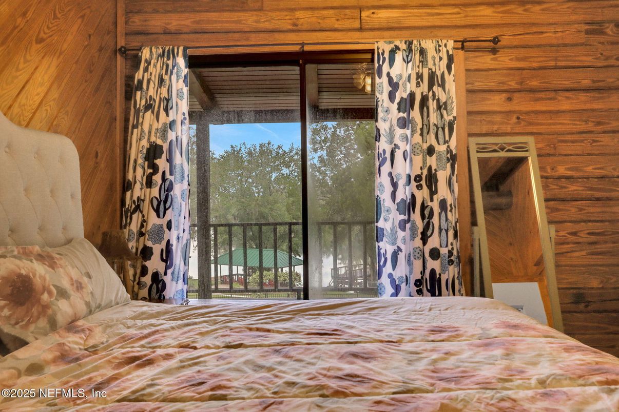 Bedroom, Interior, Wooden Walls