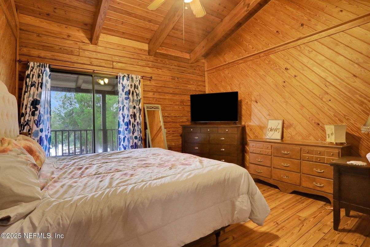 Bedroom, Interior, Wooden Beams, Wooden Ceilings, Wood Texture Flooring, Wooden Walls