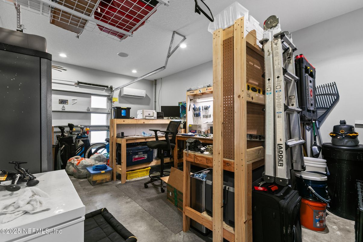 Home Office, Interior, Recessed Lighting