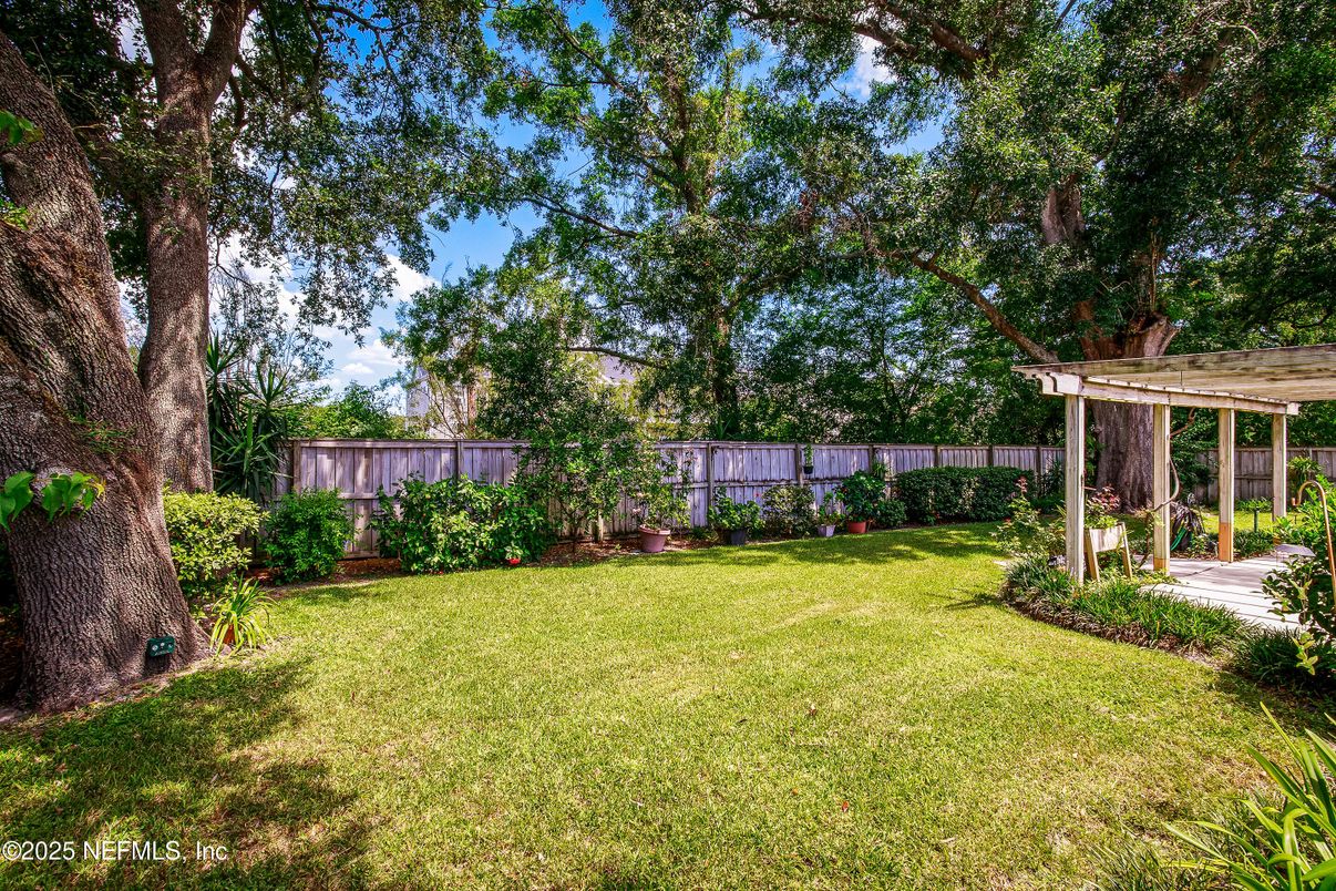 Backyard, Exterior