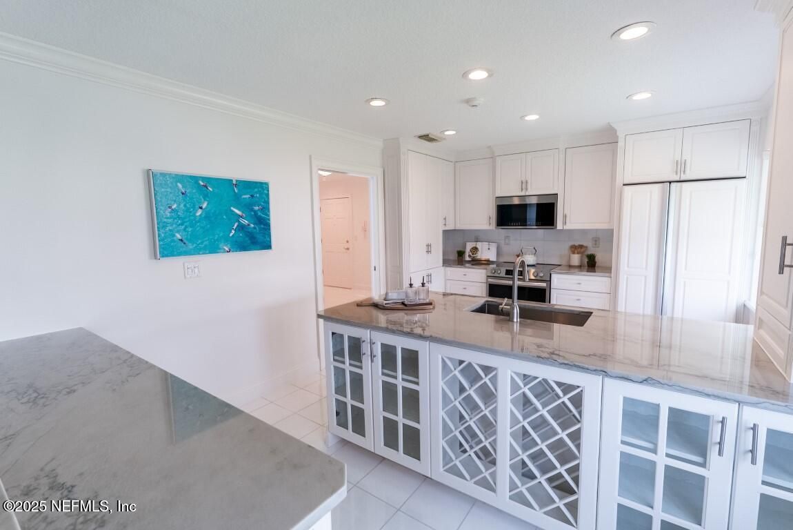 Interior, Kitchen, Recessed Lighting, Stainless Steel Appliances