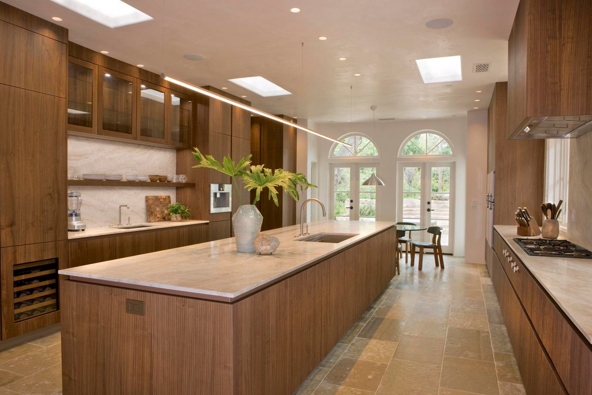 Interior, Kitchen, Pendant Lights, Recessed Lighting