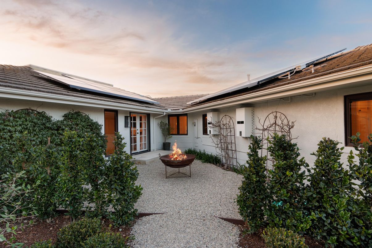Backyard, Exterior, Solar Panels