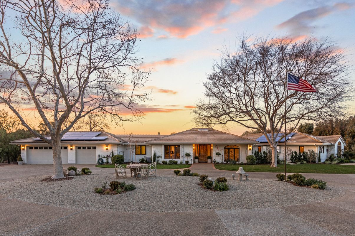 Attached, Backyard, Exterior, Facade, Solar Panels, Ranch