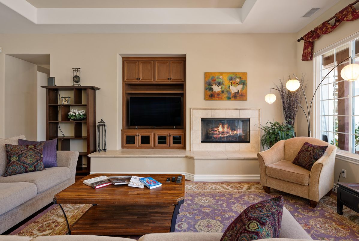 Fireplace, Interior, Living room