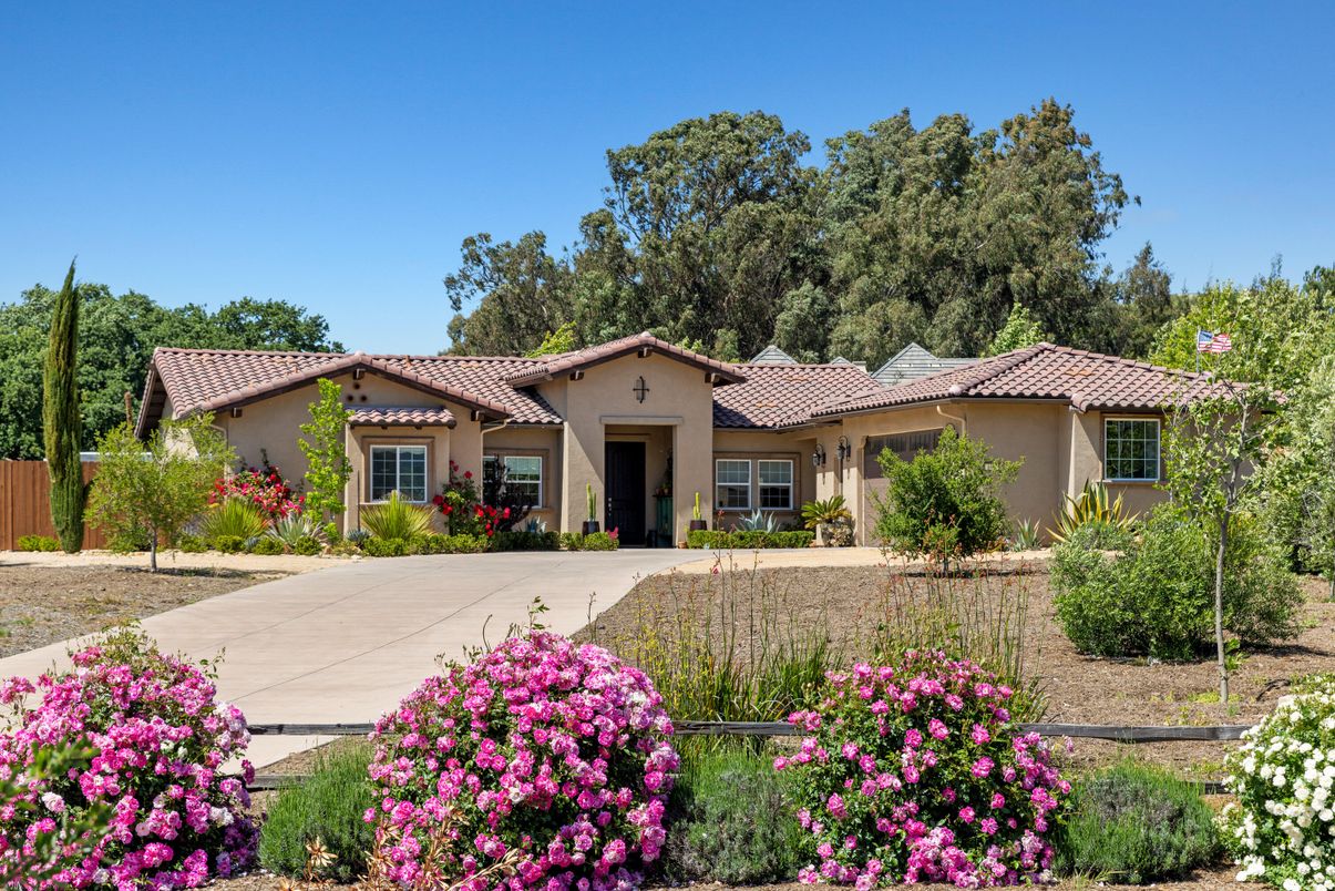 Backyard, Exterior, Facade, Spanish Mediterranean