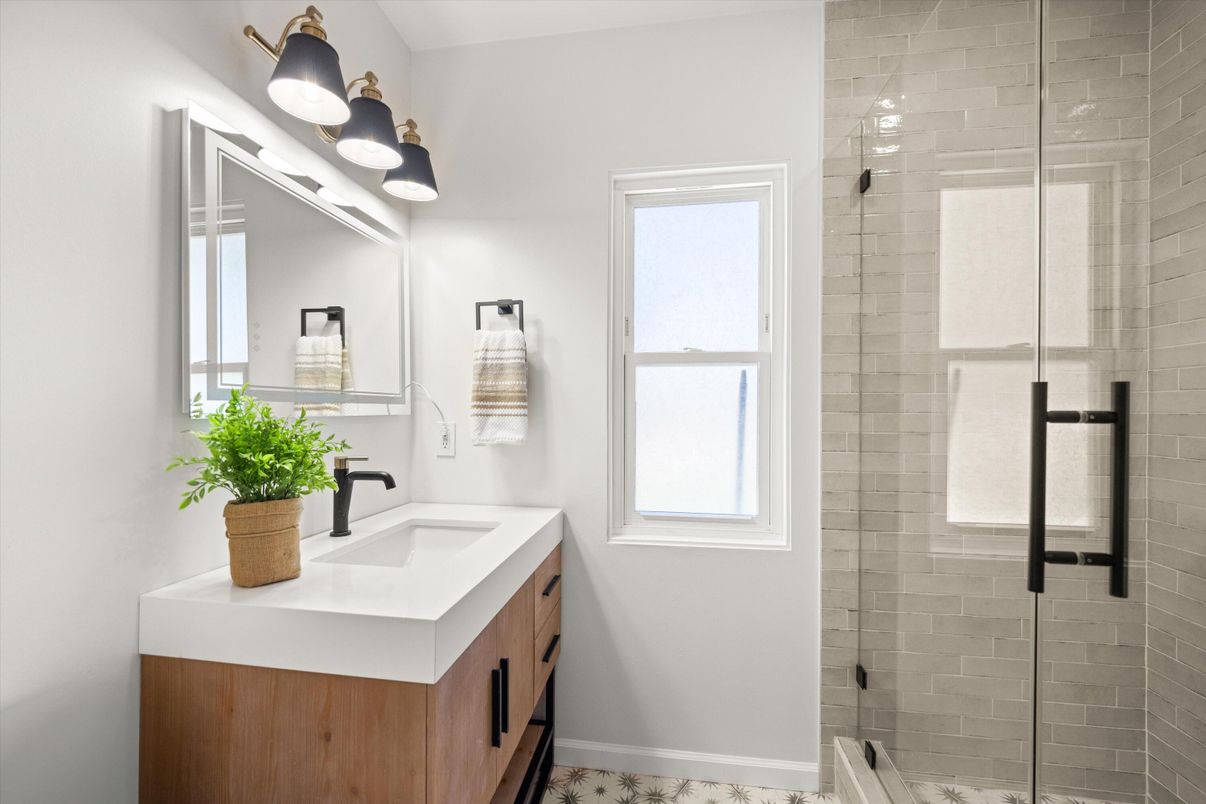 Bathroom, Glass Shower, Interior