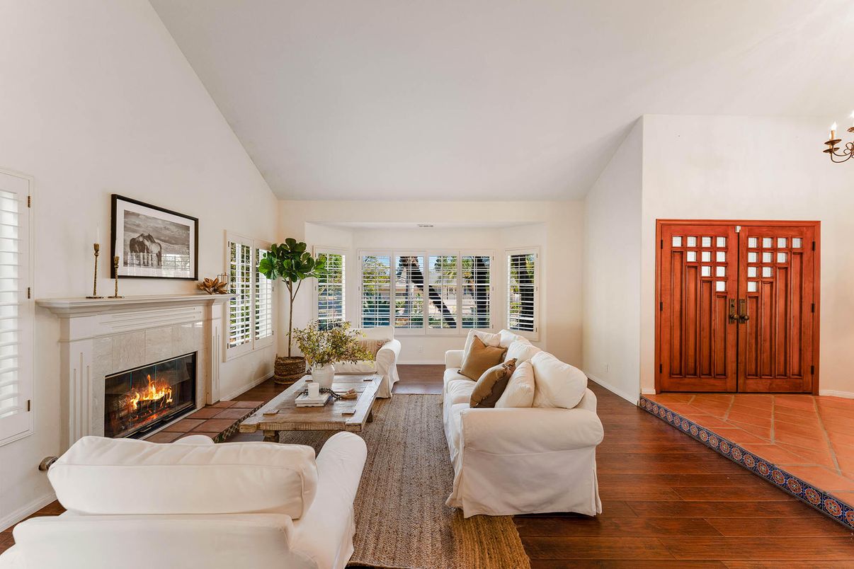 Fireplace, Interior, Living room, Wood Texture Flooring