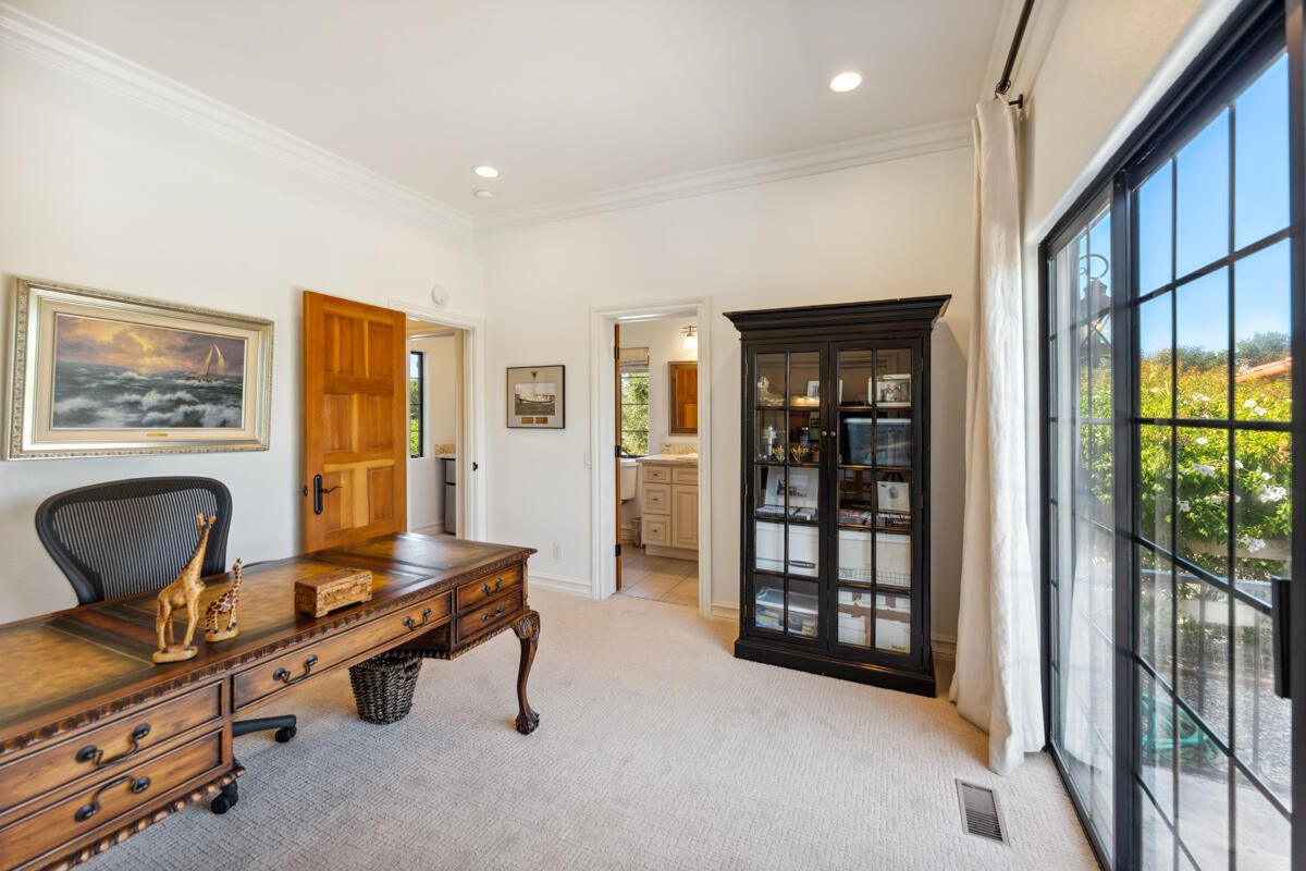 Home Office, Interior, Recessed Lighting