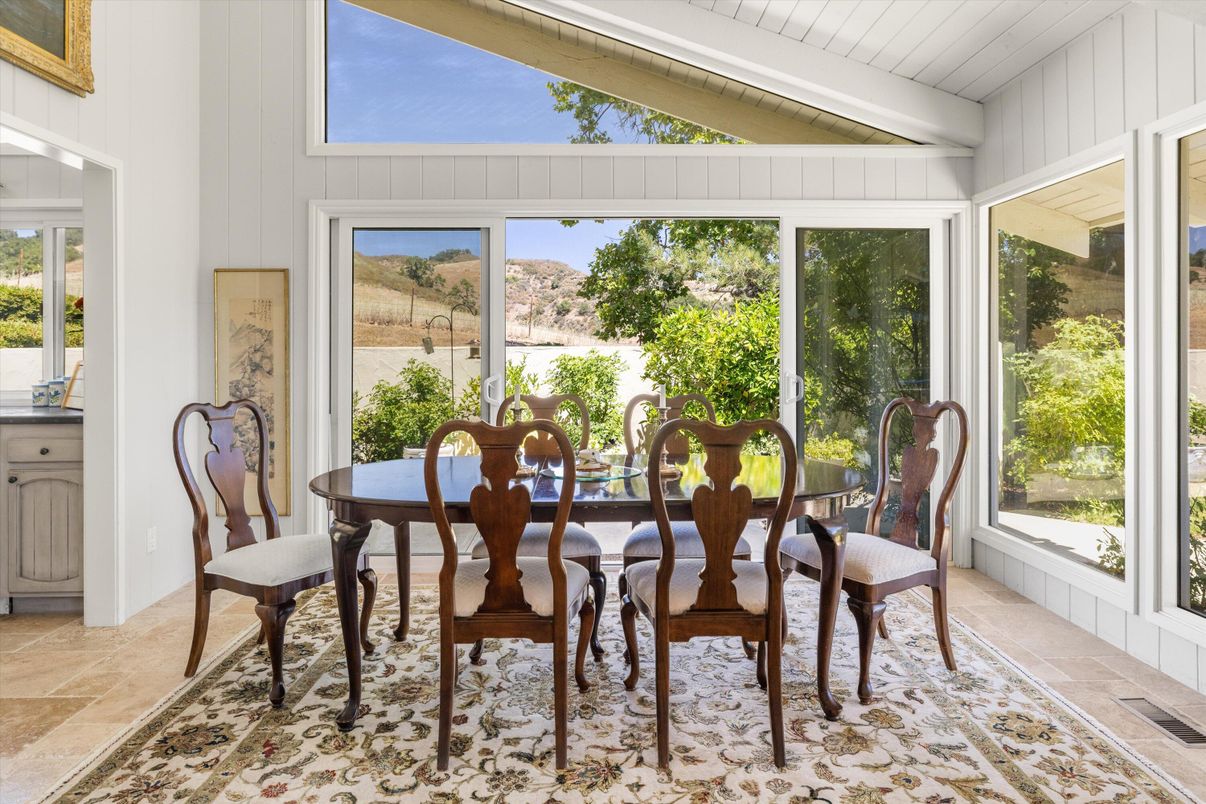 Dining room, Interior, Sun Room