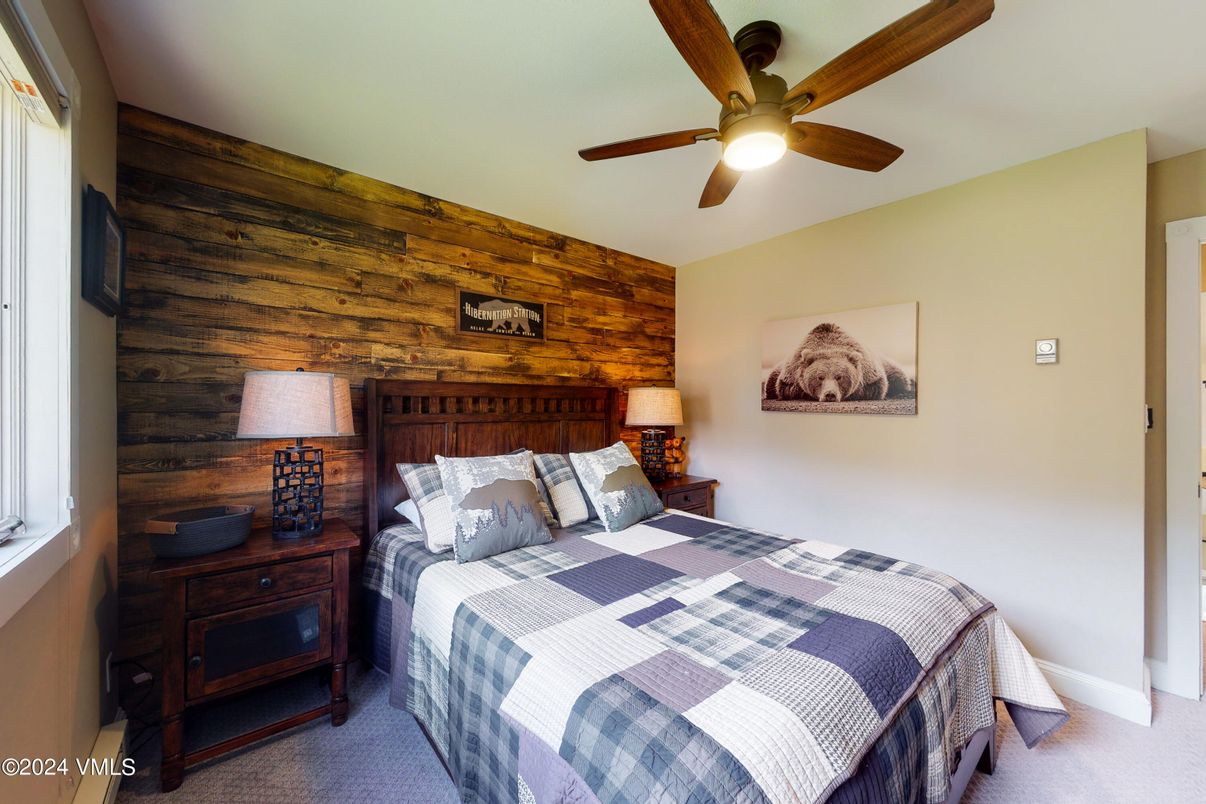 Bedroom, Interior, Wooden Walls