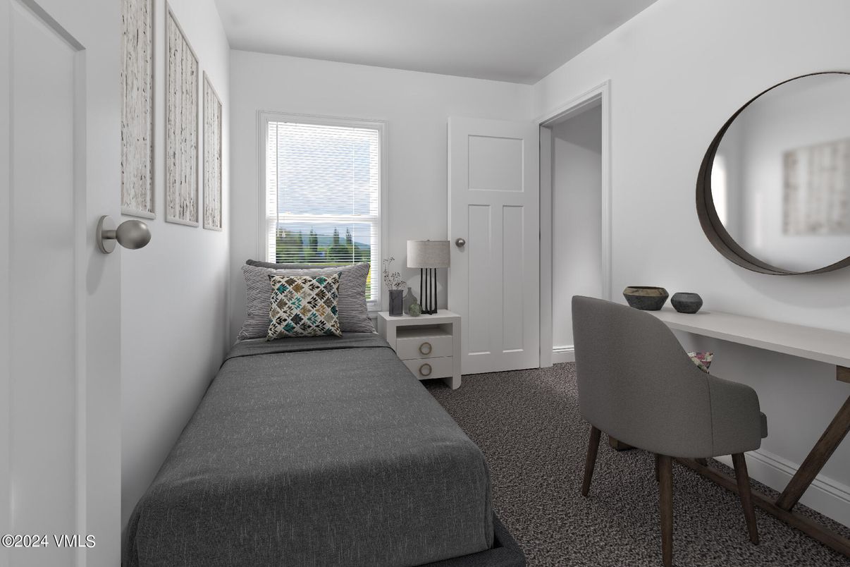 Bedroom, Home Office, Interior