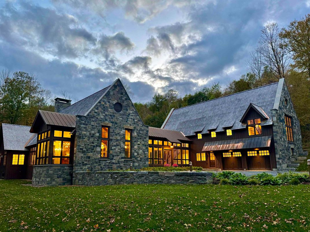 Backyard, Exterior, Facade, Tudor Revival
