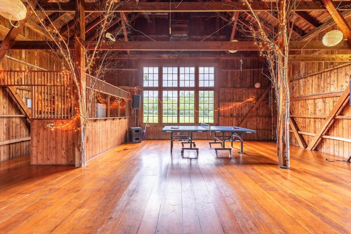 Game Room, Interior, Wooden Beams, Wooden Ceilings, Wood Texture Flooring, Wooden Walls