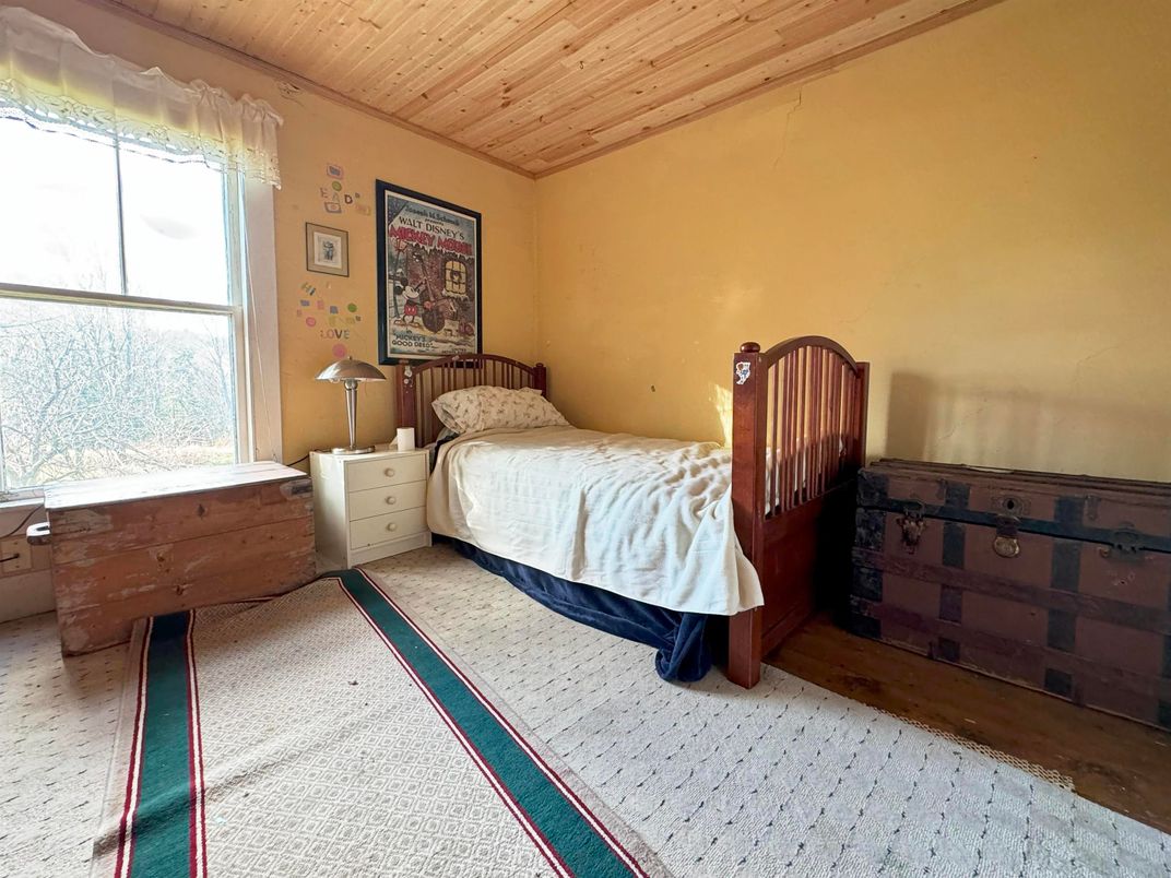 Bedroom, Interior, Wooden Ceilings