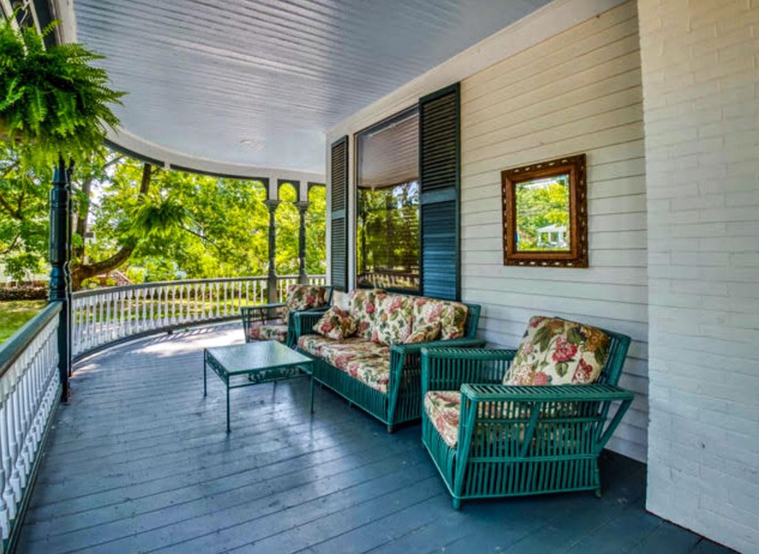 Exterior, Wood Texture Flooring