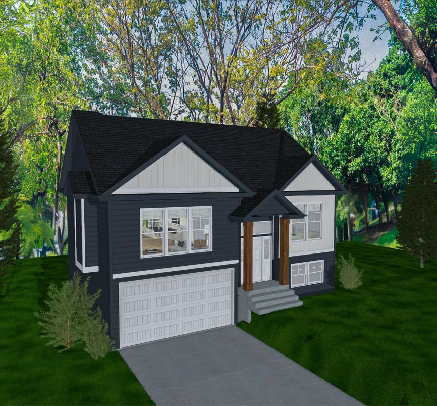 Attached, Exterior, Facade, Farmhouse
