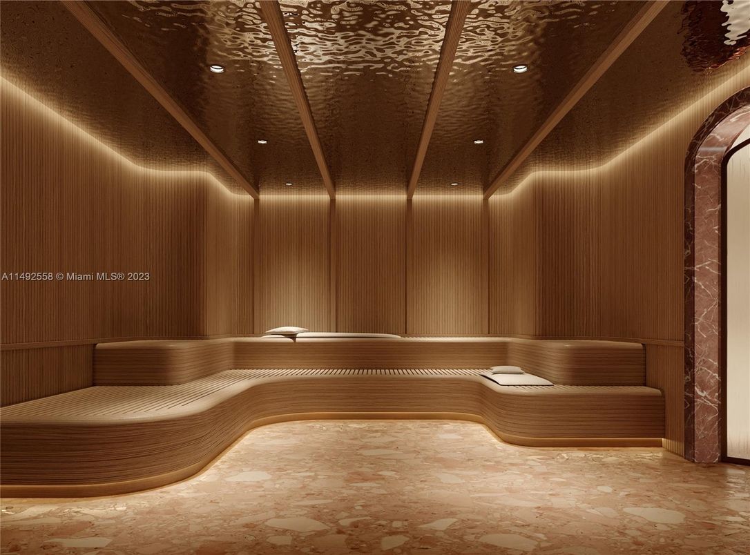 Interior, Recessed Lighting, Sauna Room