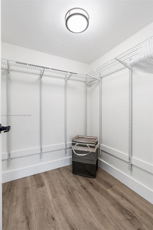 Interior, Walk-in Closets, Wood Texture Flooring
