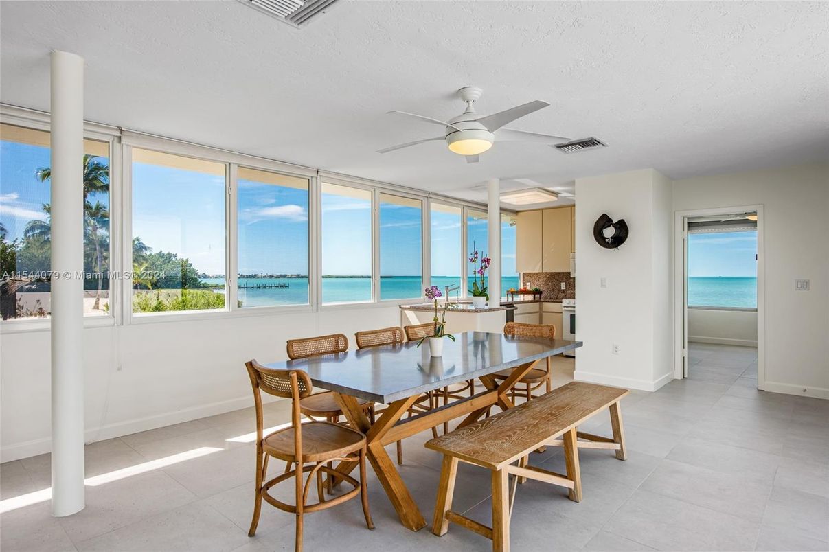 Dining room, Interior, Water