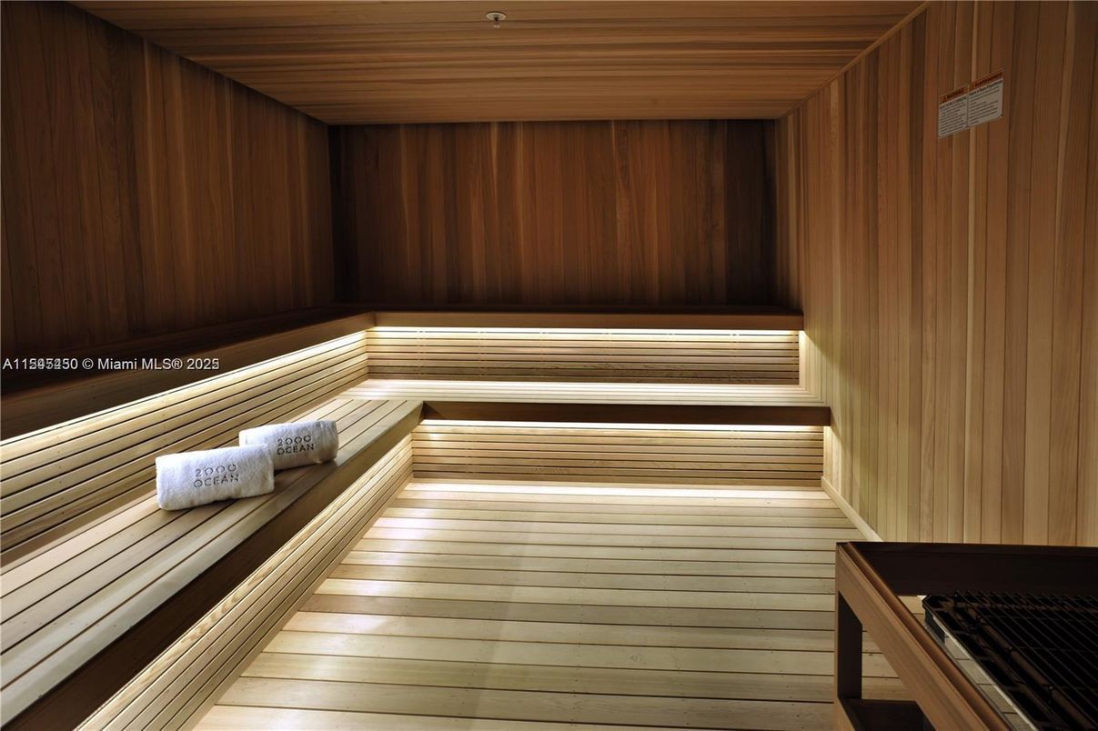 Interior, Sauna Room
