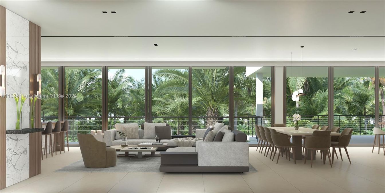 Dining room, Interior, Living room, Pendant Lights