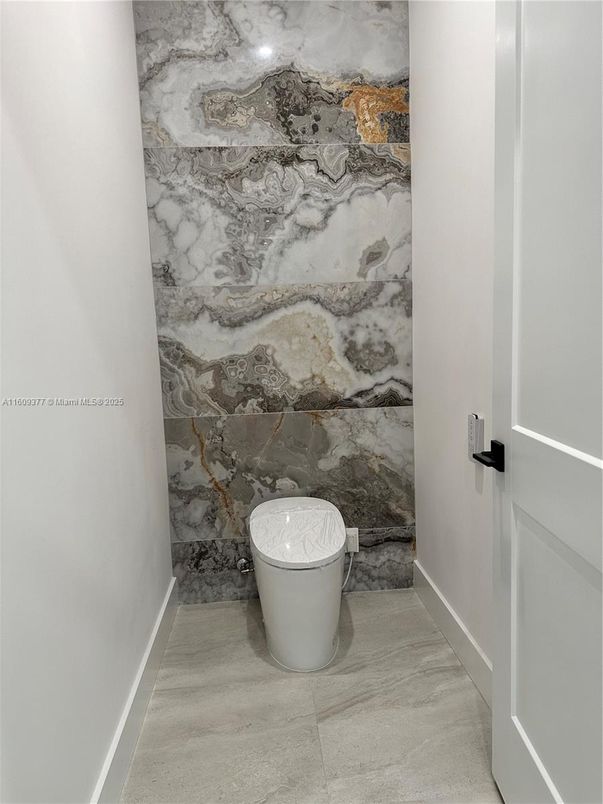 Bathroom, Interior, Marble Walls