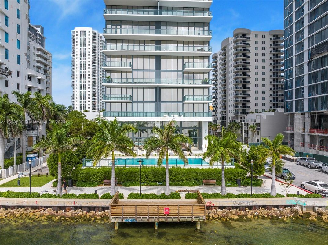 Exterior, Facade, Condo Building