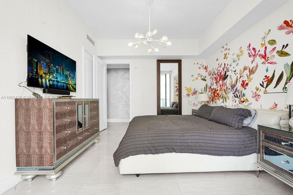 Bedroom, Interior, Pendant Lights