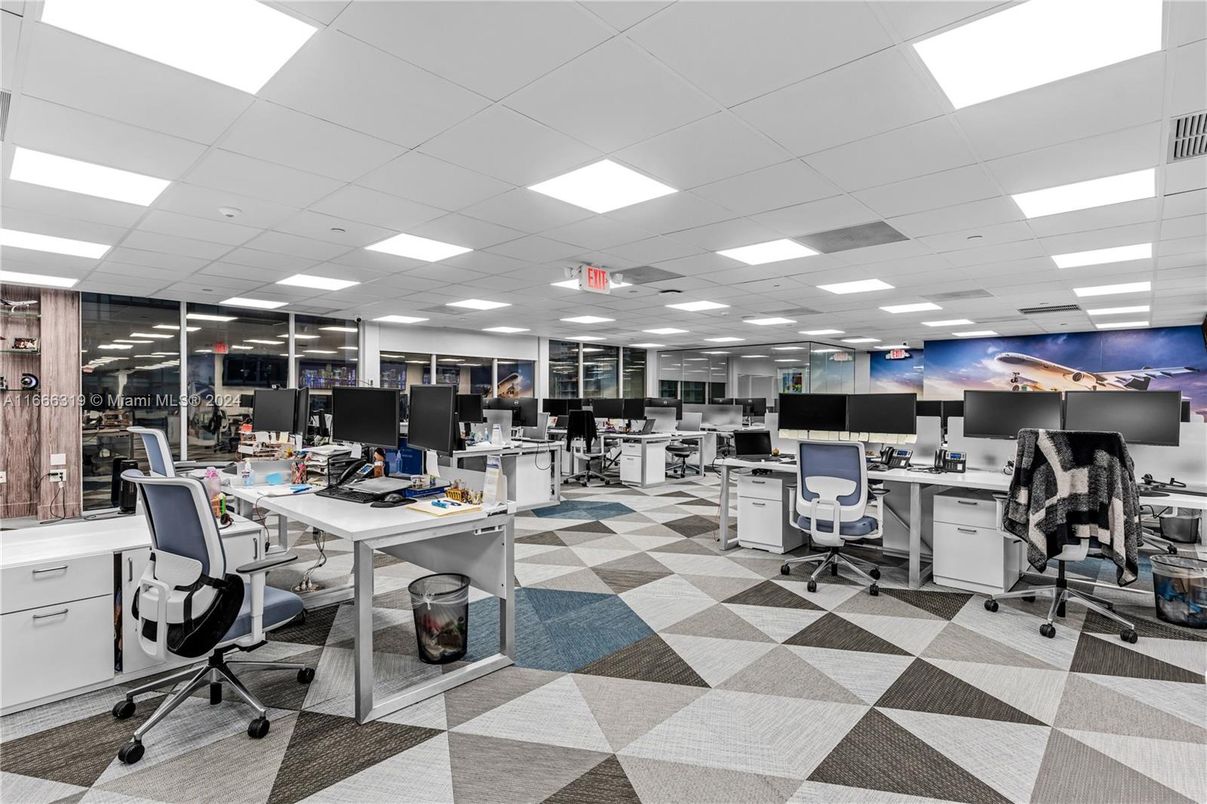 Home Office, Interior, Recessed Lighting