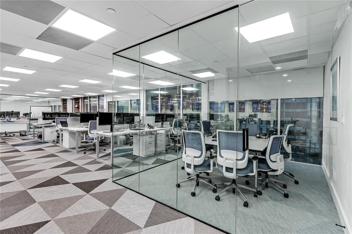 Home Office, Interior, Recessed Lighting