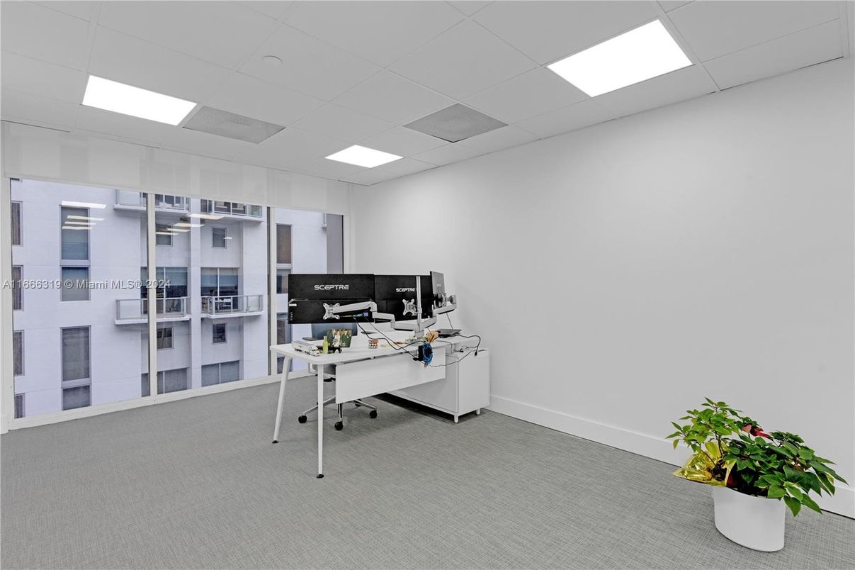 Home Office, Interior, Recessed Lighting