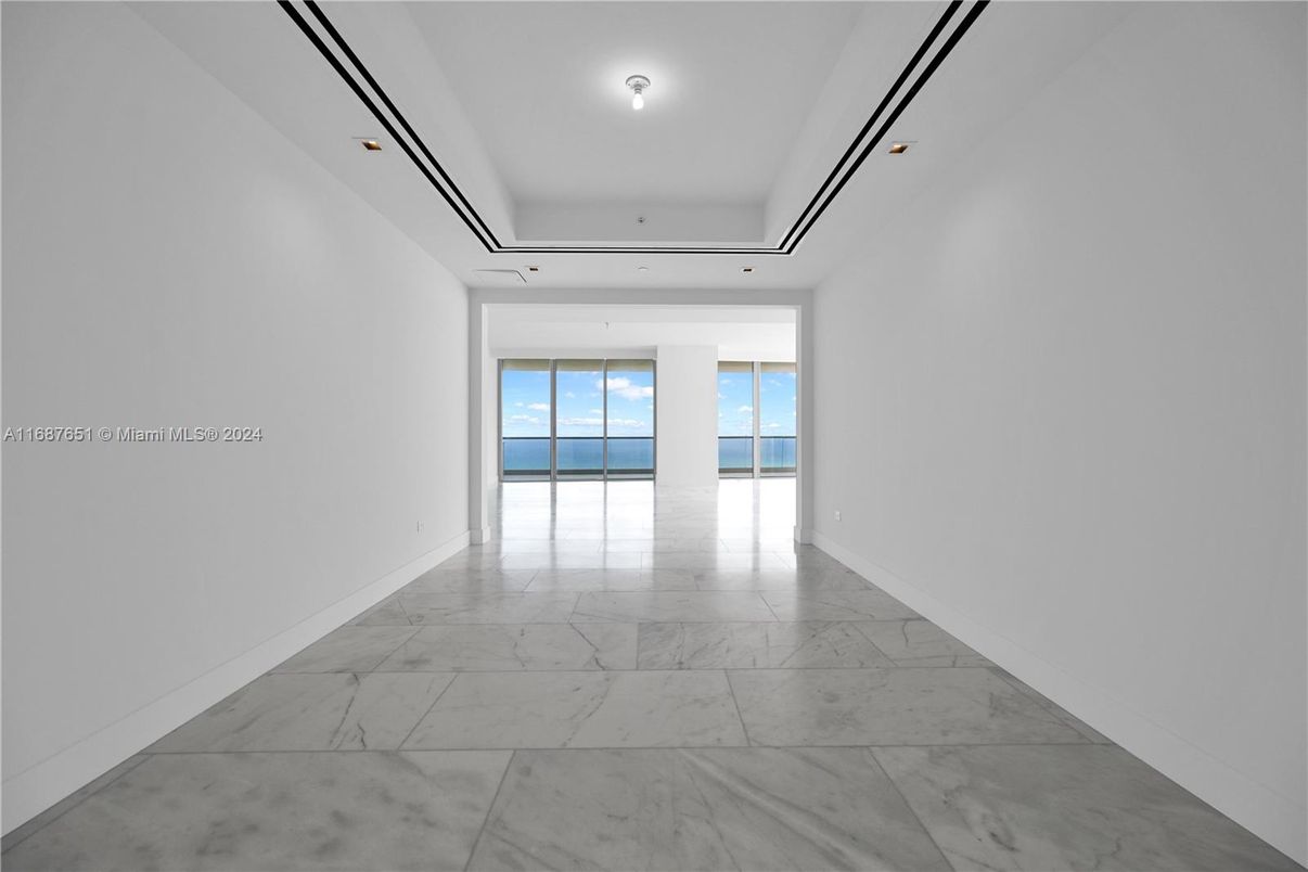 Empty room, Interior, Marble, Water