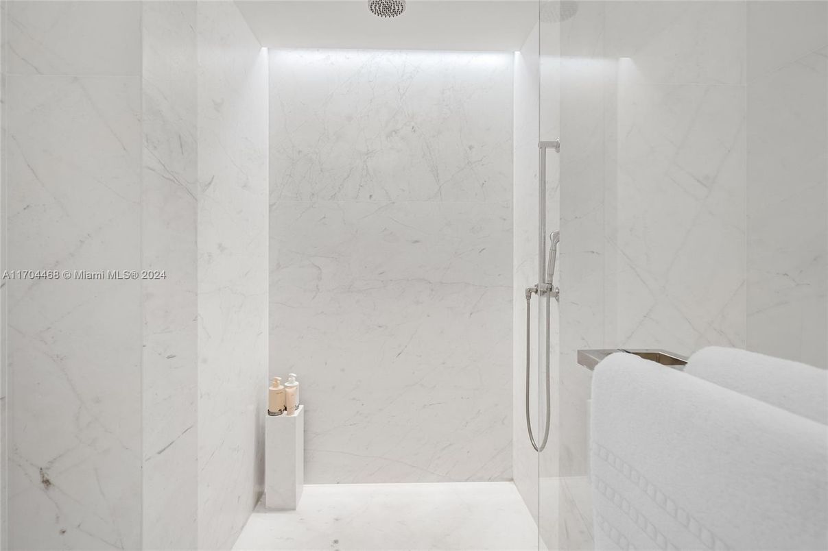 Bathroom, Interior, Marble Walls