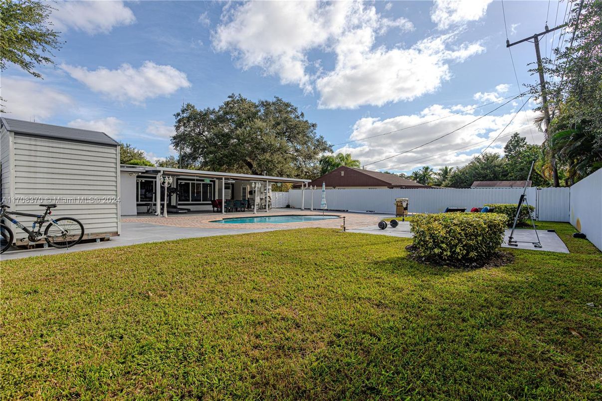 Backyard, Exterior, Pool