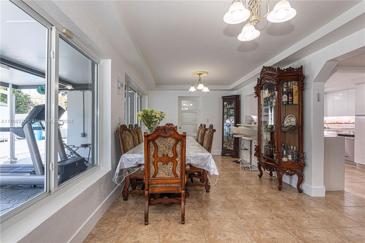 Dining room, Interior