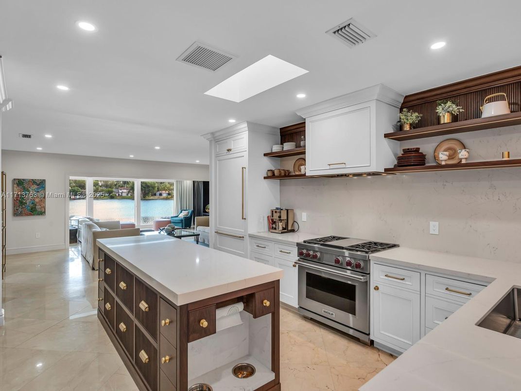 Interior, Kitchen, Recessed Lighting, Stainless Steel Appliances