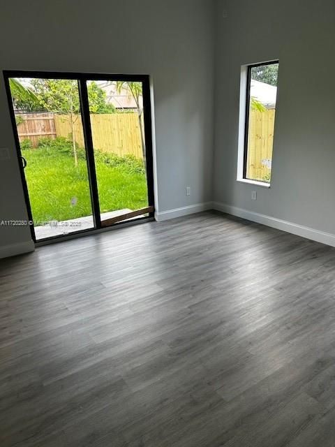 Empty room, Interior, Wood Texture Flooring