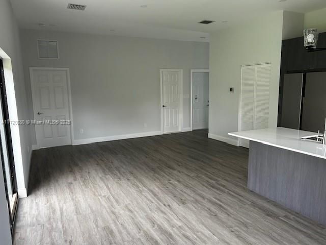 Empty room, Interior, Wood Texture Flooring