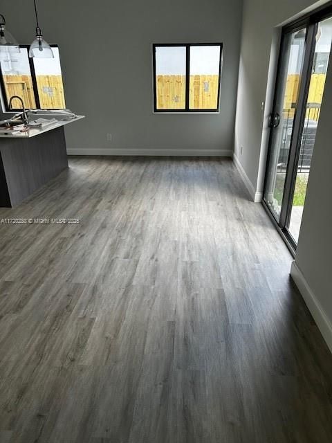 Empty room, Interior, Wood Texture Flooring