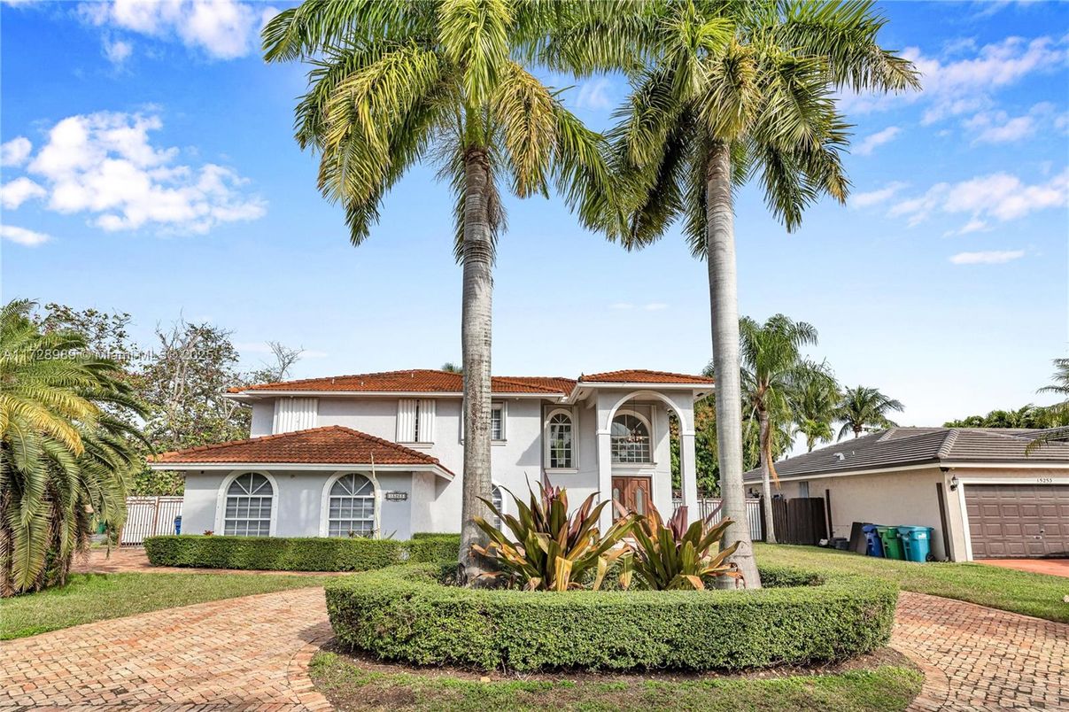 Backyard, Detached Garage, Exterior, Facade, Spanish Mediterranean