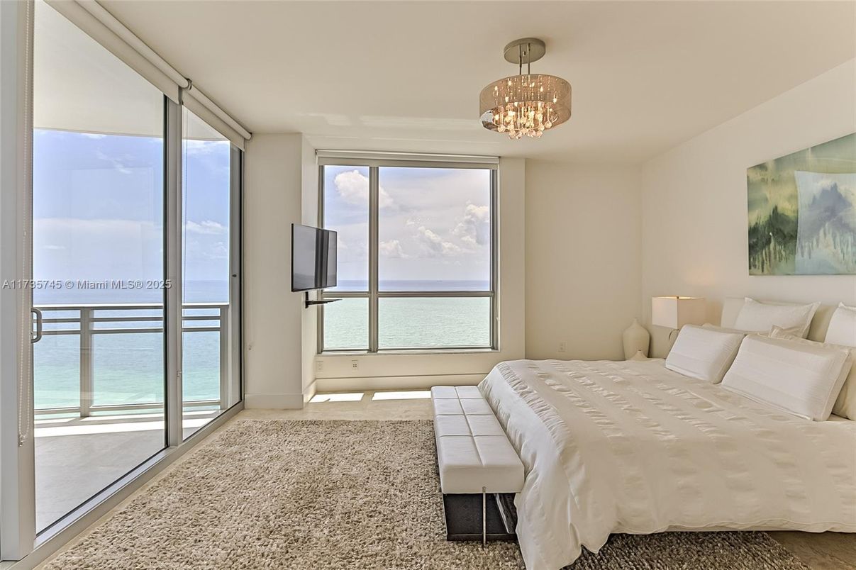 Bedroom, Chandelier, Interior, Water