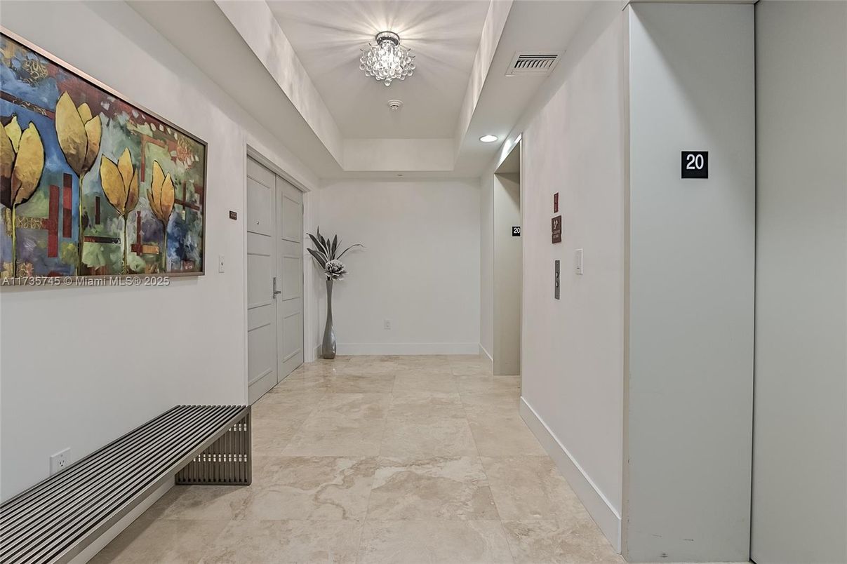 Elevator, Interior, Recessed Lighting
