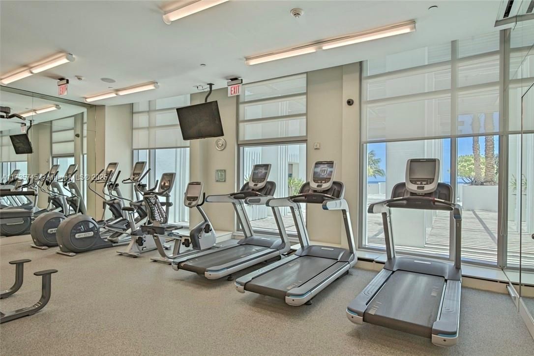 Fitness Equipment, Gym, Interior