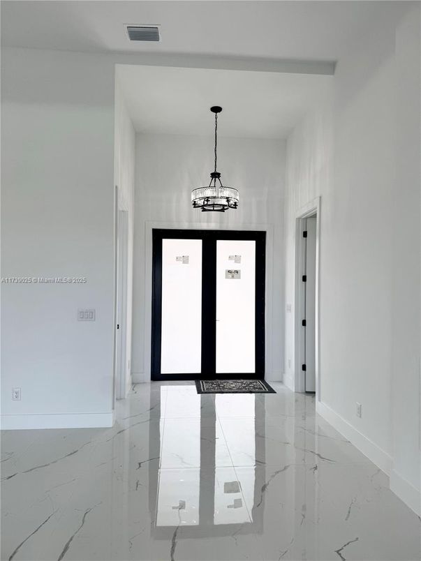 Interior, Marble, Pendant Lights