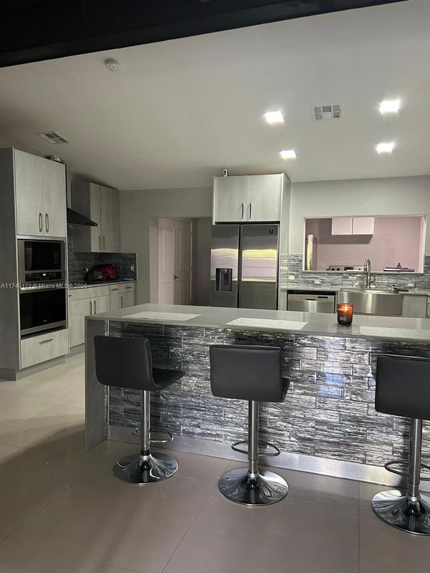 Interior, Kitchen, Recessed Lighting, Stainless Steel Appliances
