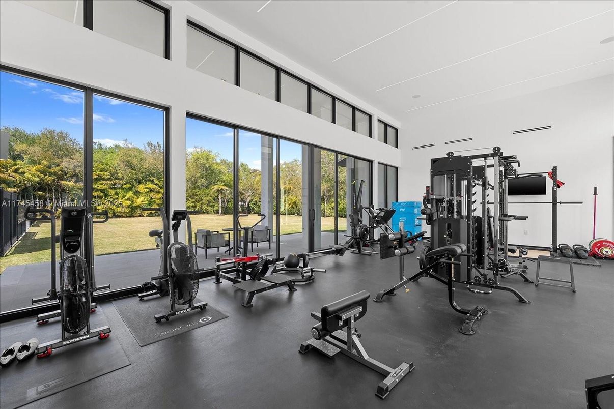 Fitness Equipment, Gym, Interior