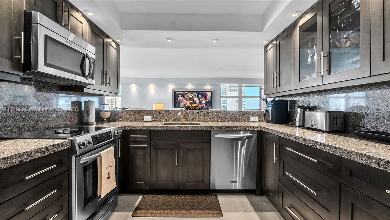 Interior, Kitchen, Recessed Lighting, Stainless Steel Appliances