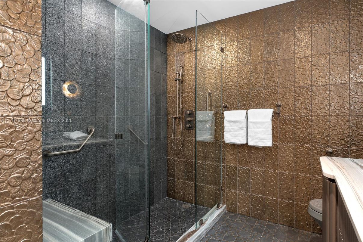 Bathroom, Glass Shower, Interior